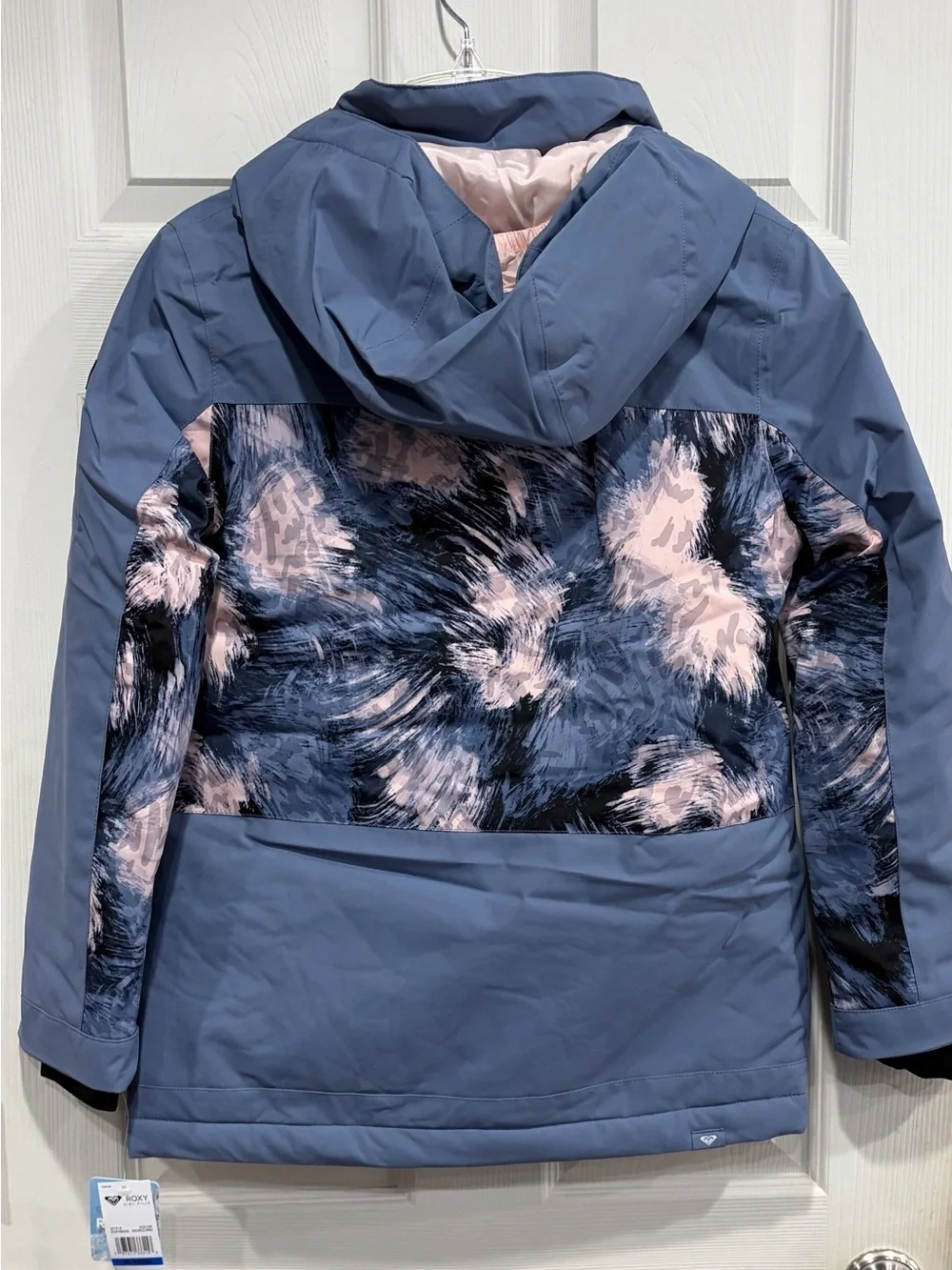 Roxy Girls XL Dawnrae Parka Waterproof Insulated Blue Wild Wind Ski Snow NWT